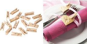 Actual product image Papstar Mini clips