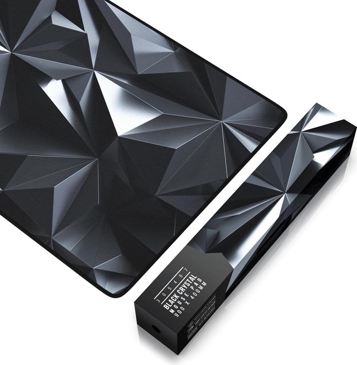Image du produit Titanwolf Tapis de souris de jeu, 900 x 400mm Tapis de souris XXL, améliore la précision et la vitesse, Black (XXL)