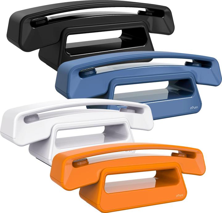 Image du produit Alcatel Epure Iconic noir - Téléphone sans fil DECT facile à utiliser, avec fonction mains libres.