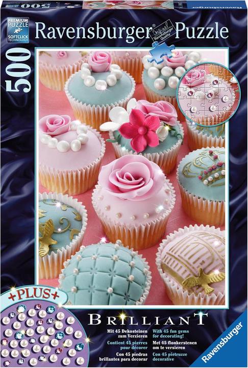 Ravensburger Starline Brillant: Perlencupcakes (500 -Teile)