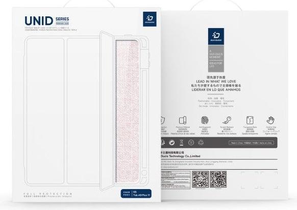 Actual product image Dux Ducis Unid Series Leather Bookcover Cover (Galaxy Tab A9+)