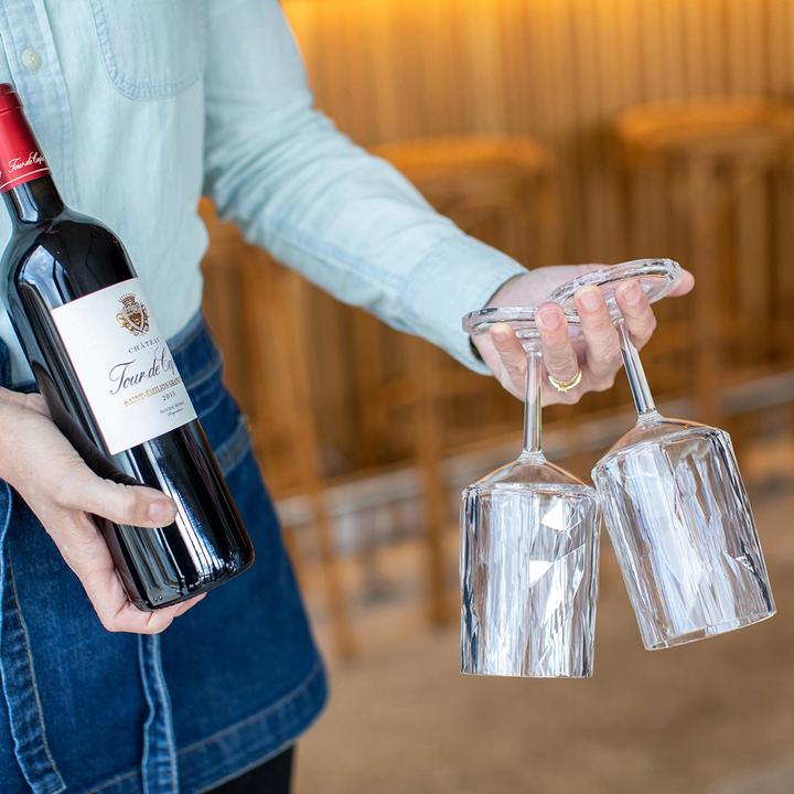 Actual product image Koziol Red wine glass Superglass (30 cl, 2 Glasses, Red wine glasses)