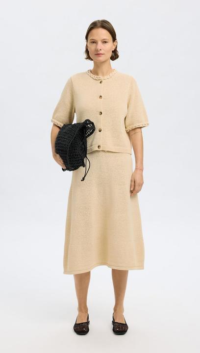 Produktbild Selected Femme Baumwollmix Strickjacke (XL)