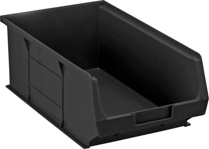 Produktbild RND ESD-Aufbewahrungsbehälter, 355x200x125mm, Kunststoff, Schwarz (Statikschutz)