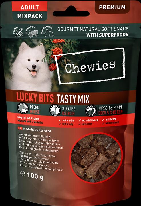 Actual product image Chewies Dog snack (Adult, 8 pcs., 100 g)