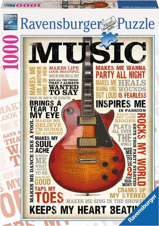 Ravensburger Leidenschaft zur Musik (1000 -Teile)