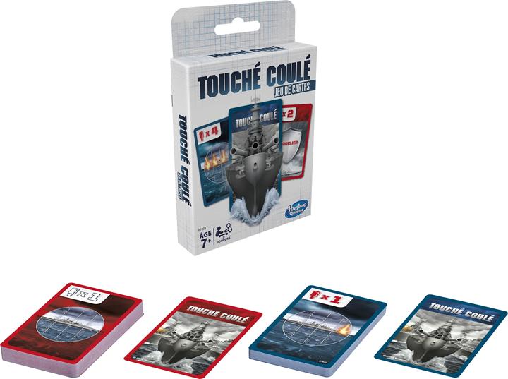 Immagine prodotto Hasbro Gaming Touché coulé cartes, f francese, tedesco / navi versenk.: 671-02-770 (Francese)