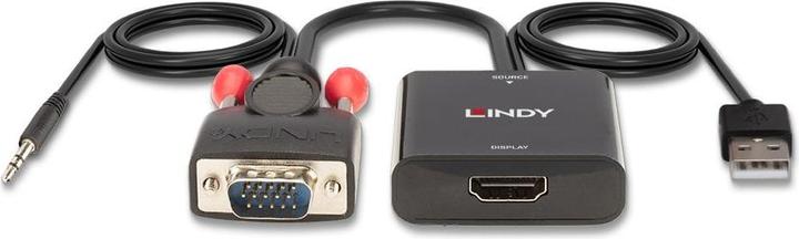 Produktbild Lindy VGA & Audio, to HDMI Converter (VGA, HDMI, 60 cm)