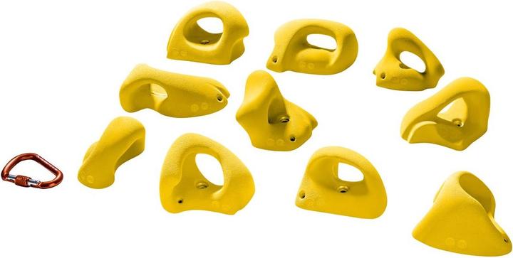 Produktbild Entre Prises Klettergriffe Essential Jugs XL ehemals Grab It II (Gelb)