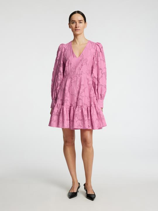 Produktbild Selected Femme Geblümtes Langarm Minikleid (42)