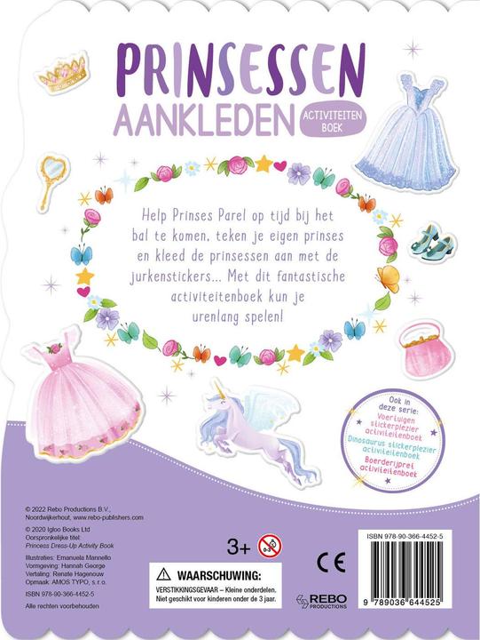 Produktbild Prinzessinnen-Sticker Lustiges Stickerbuch