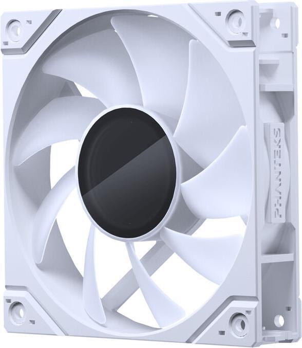 Actual product image Phanteks M25 Gen2 PWM D-RGB fan, 3-pack - 120mm, white (120 mm, 3 x)
