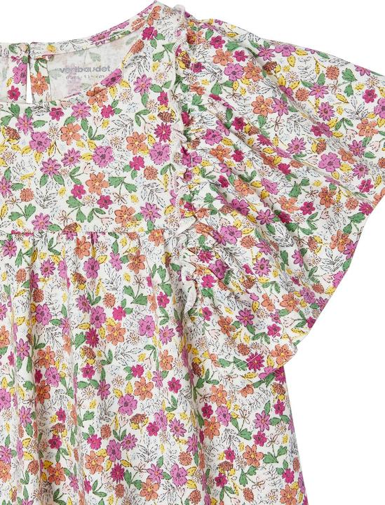 Immagine prodotto Vertbaudet Weites Mädchen Kleid mit Blumenmuster (104)