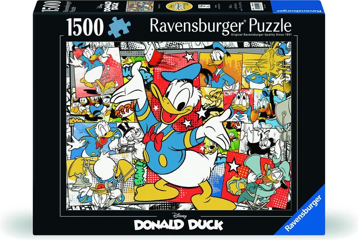 Image du produit Ravensburger Puzzle 12001220 - Donald Duck - 1500 pièces Disney Puzzle pour adultes et enfants à partir de (1500 pièces)
