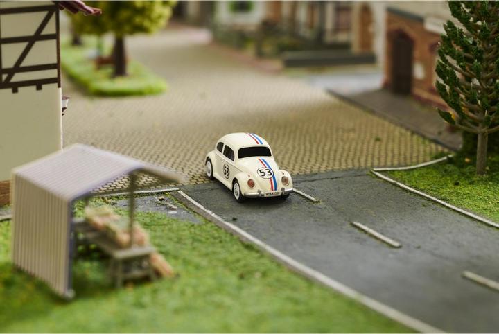 Immagine prodotto Carson 1:87 VW Maggiolino Rallye 2.4G 100% RTR (RTR pronto all'uso)