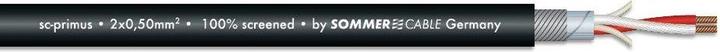 Actual product image Sommer Cable Microphone cable SC-Primus 2 x 0.50 mm² PVC O 6.70 mm black