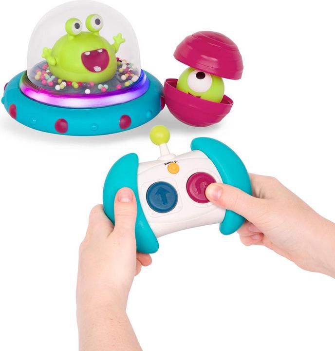 Actual product image B.toys B. Marky Mars Alien space bumper cars