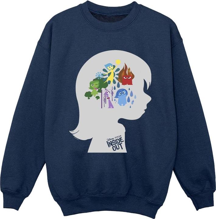 Disney Inside Out Head Silhouette Sweatshirt Jungen