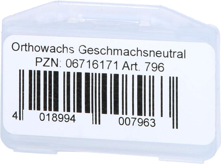 Produktbild Megadent Wachs für Zahnspangenträger, 1 St