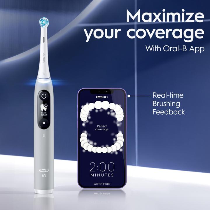 Actual product image Oral-B iO 6S Adult Vibrating Toothbrush (Oscillating toothbrush)