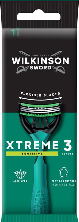 Actual product image Wilkinson Xtreme 3 Sensitive men 1 piece
