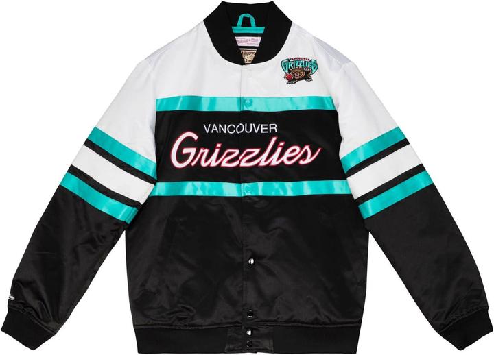 Produktbild Mitchell & Ness Heavyweight Satin Jacke - SCRIPT Vancouver Grizzlies - S (S)