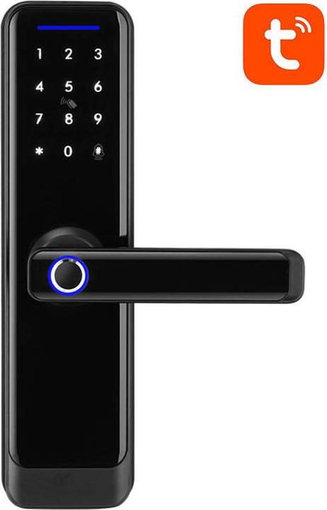 Avatto SDL-A270-B -6072 Wi-Fi Smart Digital Lock Black (Schlüssel, Fingerabdruck)