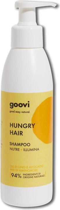 Image du produit Goovi HUNGRY HAIR Shampoo nourrit et illumine (240 ml, Shampoing liquide)