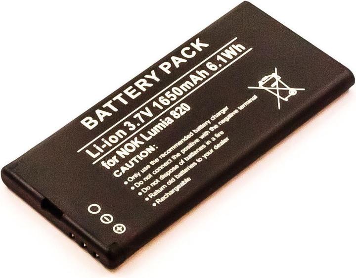 AGI 97524 - Batterie/Akku - Nokia - Schwarz - Lithium-Ion (Li-Ion) - 1650 mAh - 3,7