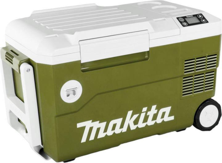 Productafbeelding Makita DCW 180 ZO Batterij Koel- en Verwarmingsbox 36 V ( 2x 18 V ) 20 L Olijf - Outdoor Adventures Editie (20 l)