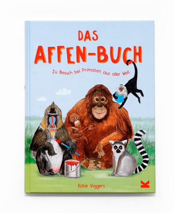 Produktbild Das Affen-Buch (Deutsch, Katie Viggers, Frederik Kugler, 2022)