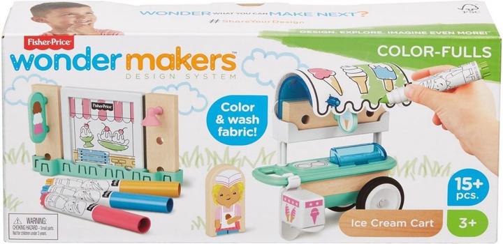 Produktbild Fisher-Price Fisher Price Wonder makers Holz Eiswagen 14x30cm
