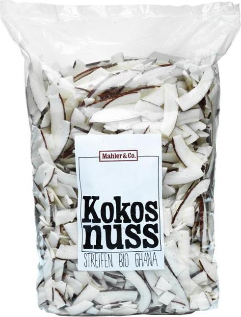 Actual product image Mahler & Co. Dried coconut strips (1000 g)