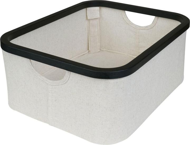 Image du produit Quax Panier de rangement pour table à langer, taille moyenne, blanc