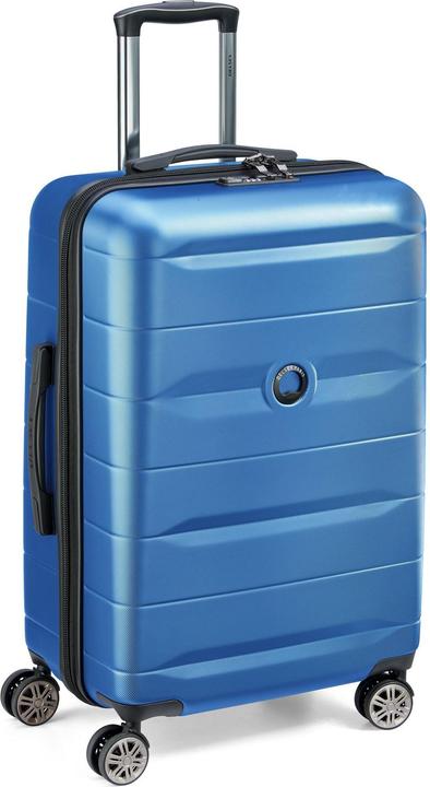 Actual product image Delsey Comete Plus Trolley Case - 67 cm - Blue (64.05 l, L (90 - 115l))
