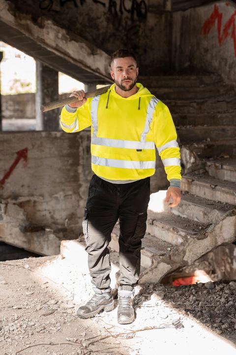 Immagine prodotto Korntex Felpa con cappuccio Hi-Vis (M)