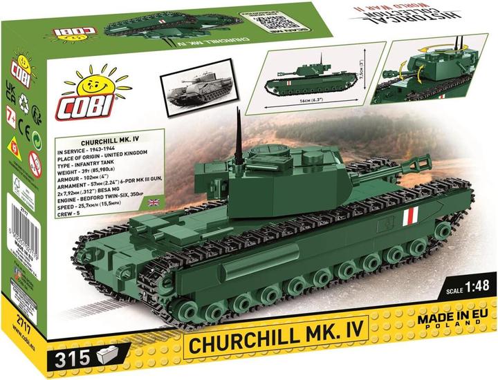 Immagine prodotto Cobi Pezzi Churchill Mk IV