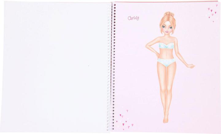 Produktbild Depesche 11491 TOPModel - Create your Wedding Special Malbuch, Mal- und Stickerbuch mit 60 Seiten in