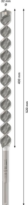 Actual product image Bosch Professional Zubehör Hammerbohrer (32 millimetres)