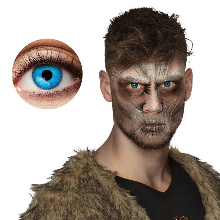 Actual product image Boland Contact Lenses Ice King: Weekly Lenses (Blue)