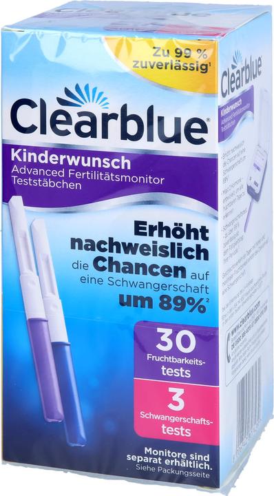 Image du produit Clearblue Bâtonnets de test pour moniteur de fertilité