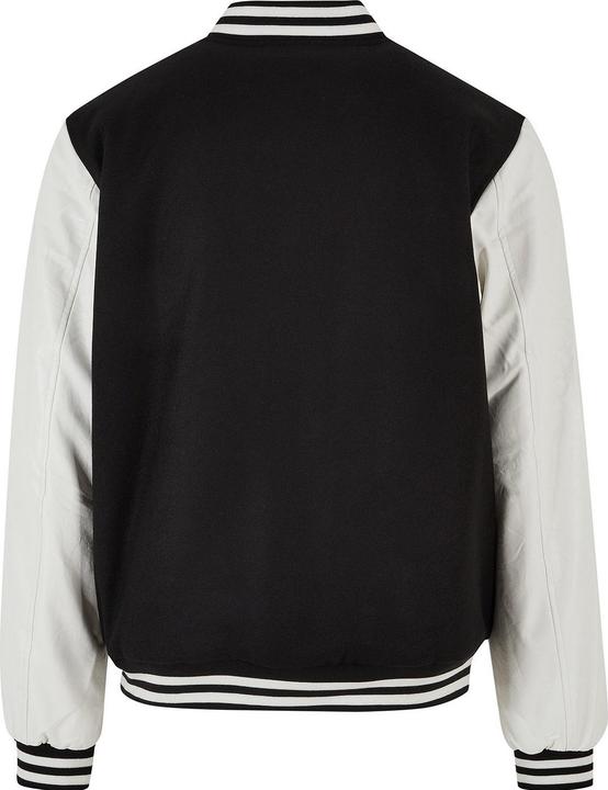 Actual product image Build Your Brand Mens Old School College Varsity Jacket (4XL)