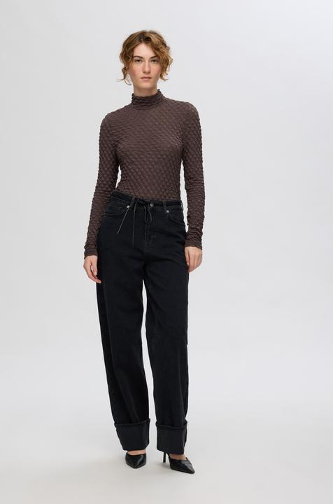 Image du produit Selected Femme Haut texturé à manches longues (M)