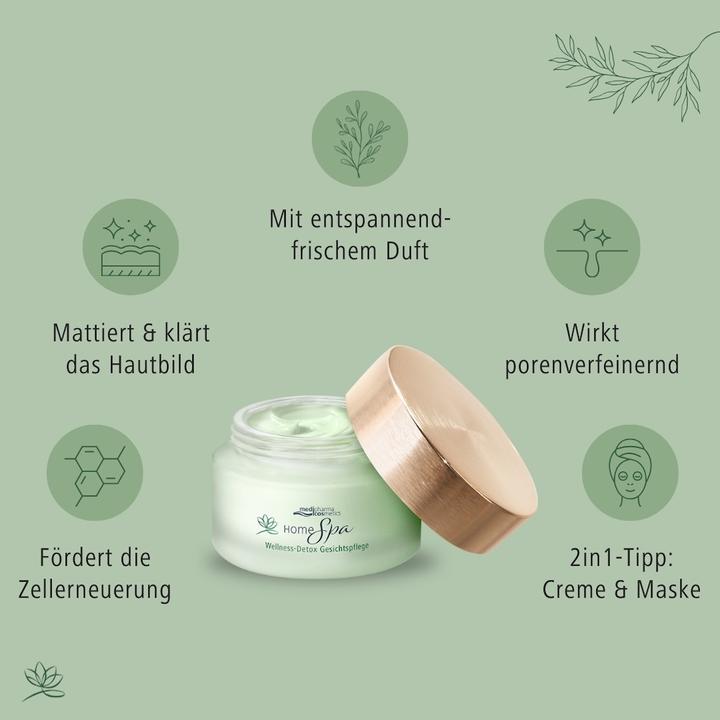 Produktbild Dr. Theiss Home Spa Wellne Detox Gesi, 50 ml CRE (50 ml)
