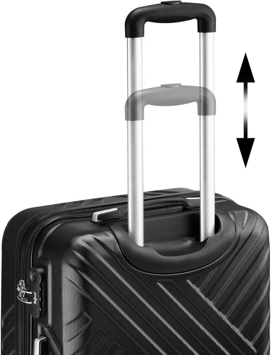 Immagine prodotto Zelsius 3-teiliges Hartschalenkoffer-Set (Bagaglio a mano (fino a 50 litri))