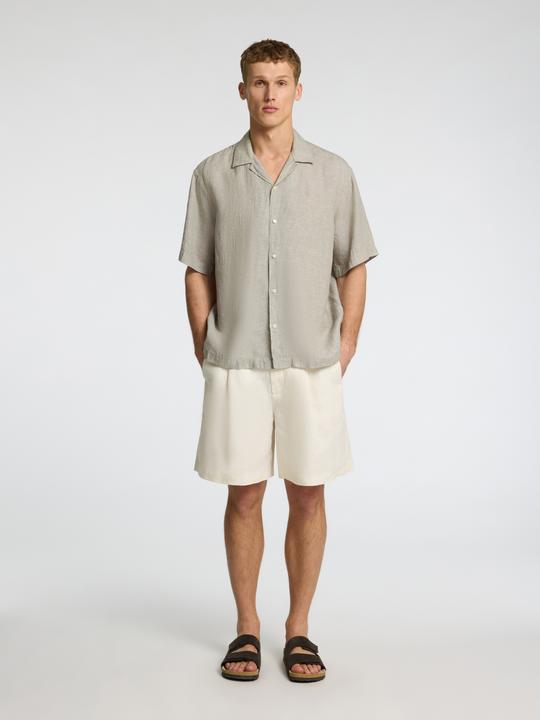 Produktbild Selected Homme 100% Leinen Kurzarmhemd (M)