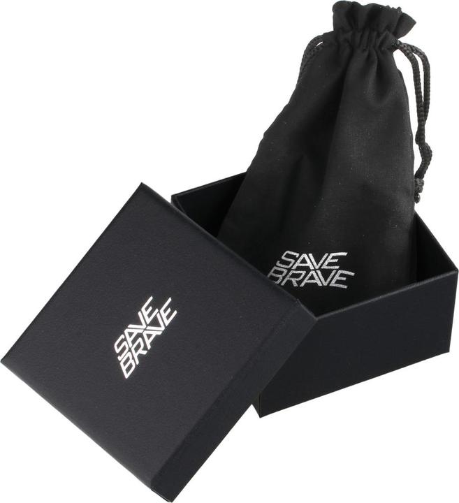 Immagine prodotto Save Brave Bracciale SBB-Malcom Uomo (21 cm, Acciaio inossidabile)