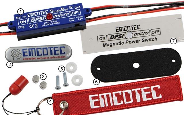Produktbild Hacker DPSI Micro SingleBat 5,9/7,2 V MPX