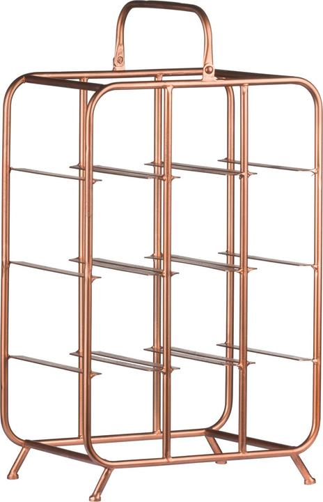 Produktbild Hill Interiors Weinregal Industrial Kupfer, 9 Flaschen