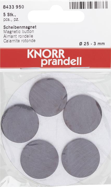 Produktbild Knorr Prandell Scheibenmagnet (5 x)